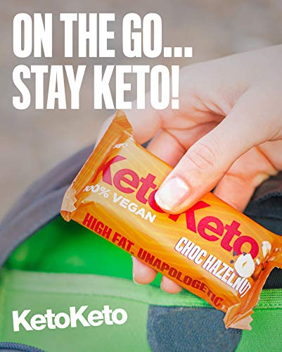 KetoKeto Bar 12x50g Choc Hazelnut | High-Quality Sports Nutrition | MySupplementShop.co.uk