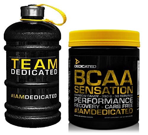 Dedicated Nutrition BCAA Sensation 390g Rainbow Candy | High-Quality Sports Nutrition | MySupplementShop.co.uk