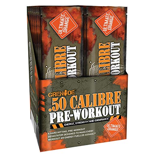 Grenade 50 Calibre Preloaded 25x23.5g Sticks Ultimate Orange | High-Quality Sports Nutrition | MySupplementShop.co.uk