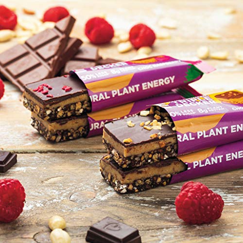 Tribe Nut Butter Triple Decker Plant Protein Bar  12x40g Choc Raspberry | High-Quality Sports Nutrition | MySupplementShop.co.uk