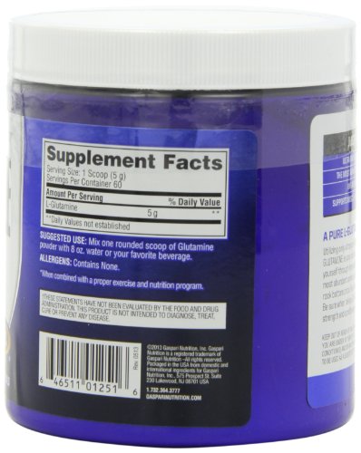 Gaspari Nutrition Glutamine 300g | High-Quality L-Glutamine, Glutamine | MySupplementShop.co.uk