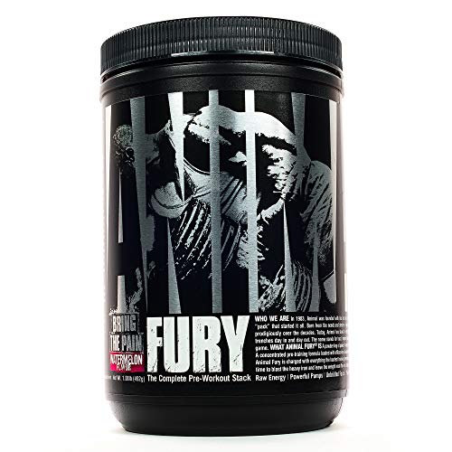 Universal Nutrition Animal Fury Supplement Serves-30 Watermelon | High-Quality Sports Supplements | MySupplementShop.co.uk