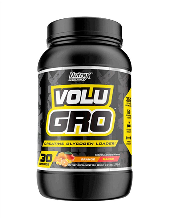 Nutrex Volu Gro, Orange Mango - 1284 grams | High-Quality Creatine Supplements | MySupplementShop.co.uk