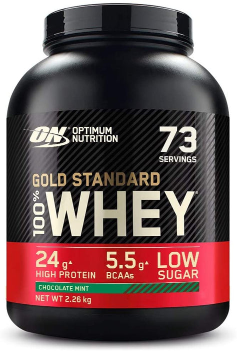 Optimum Nutrition Gold Standard Whey Protein Powder 2.27kg | High-Quality Protein | MySupplementShop.co.uk