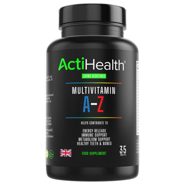 ActiHealth Multivitamin A-Z - 35 tabs | High-Quality Vitamins & Minerals | MySupplementShop.co.uk