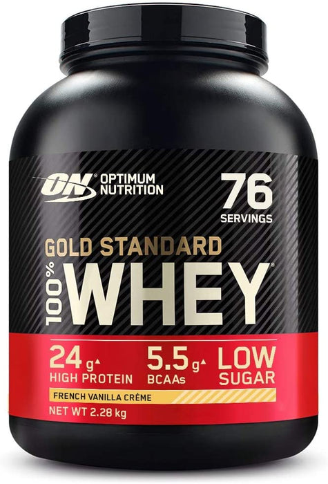 Optimum Nutrition Gold Standard Whey Protein Powder 2.27kg | High-Quality Protein | MySupplementShop.co.uk