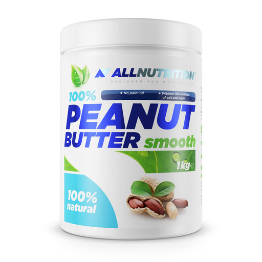 Allnutrition 100% Peanut Cream, Smooth - 1000g | High-Quality Sports Supplements | MySupplementShop.co.uk