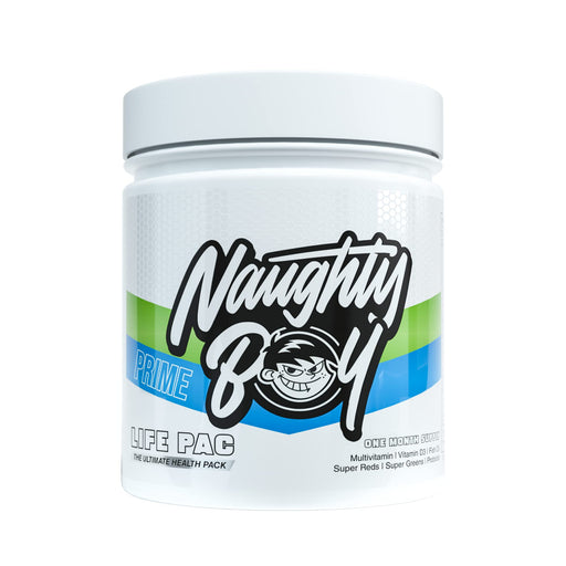 Naughty Boy Prime Life Pac 30 Servings | High-Quality Combination Multivitamins & Minerals | MySupplementShop.co.uk