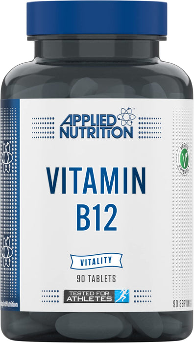 Applied Nutrition Vitamin B12 - 90 tabs - Vitamins & Minerals at MySupplementShop by Applied Nutrition