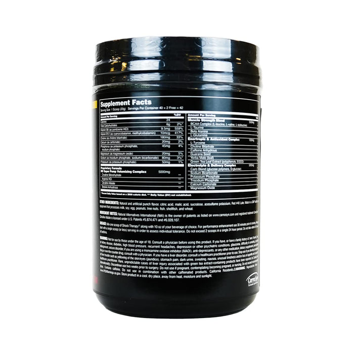 Universal Nutrition Shock Therapy, Hawaiian Pump - 840 grams - Nitric Oxide Boosters at MySupplementShop by Universal Nutrition