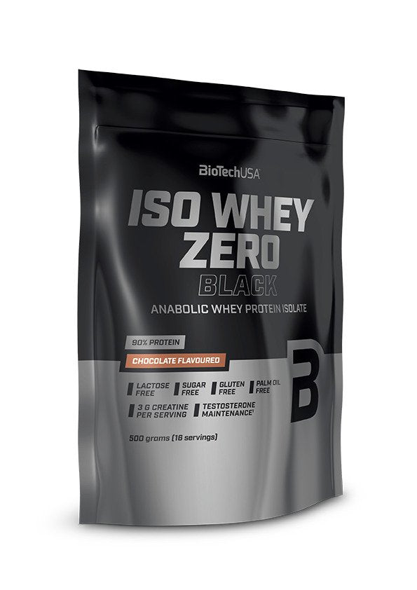 BioTechUSA Iso Whey Zero Black, Chocolate (EAN 5999076236978) - 500 grams | High-Quality Protein | MySupplementShop.co.uk