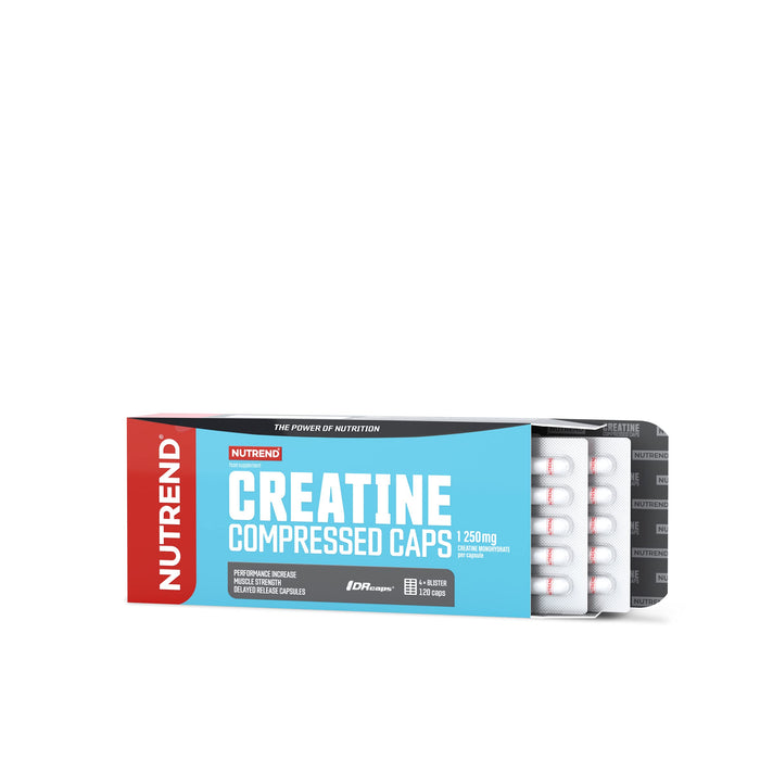 Nutrend Creatine Compressed Caps - 120 caps | High-Quality Creatine Supplements | MySupplementShop.co.uk