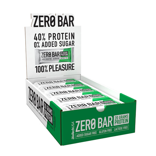 BioTechUSA Zero Bar, Chocolate-Hazelnut - 20 x 50g | High-Quality Health Foods | MySupplementShop.co.uk