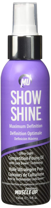 Pro Tan Show Shine, Maximum Definition Ultra Light Competition Posing Oil Spray 118ml - Accessories at MySupplementShop by Pro Tan