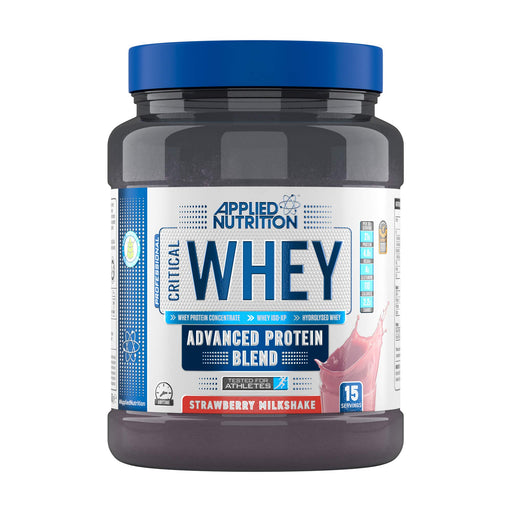 Applied Nutrition Critical Whey, Strawberry - 450 grams | High-Quality Protein | MySupplementShop.co.uk