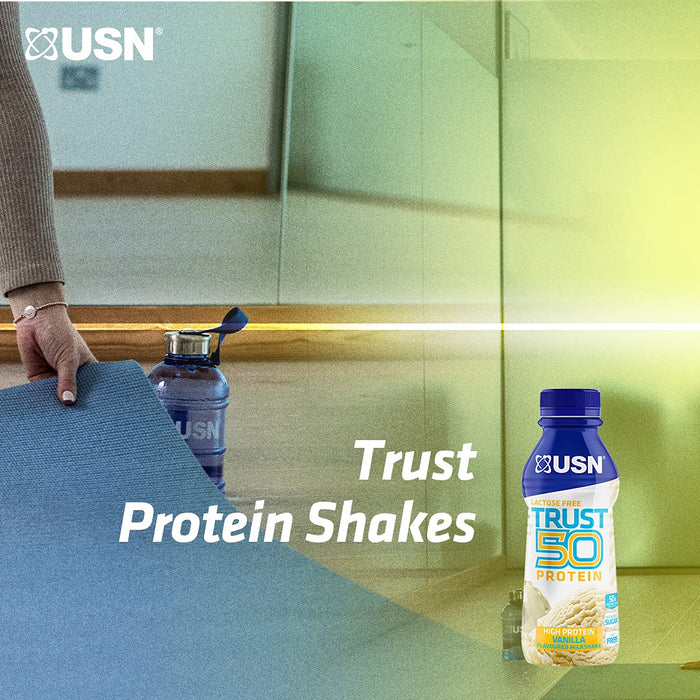 USN TRUST Protein 50 6x500ml Banana - Health Supplements at MySupplementShop by USN