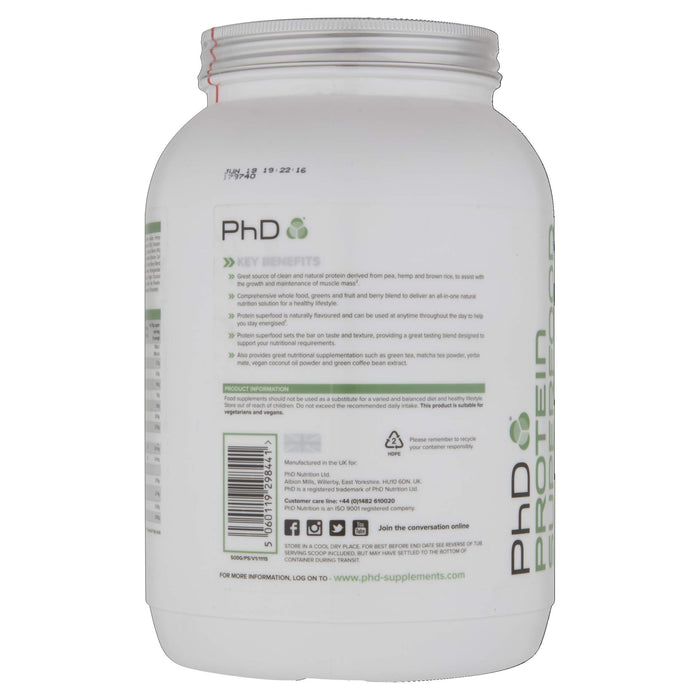 PhD Protein Superfood, Super Berries - 500 grams | High-Quality Protein | MySupplementShop.co.uk