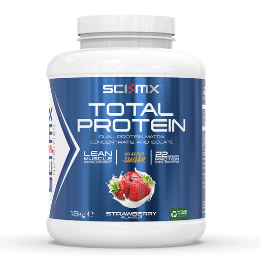 Sci-MX Total Protein 1.8kg Strawberry by Sci-Mx at MYSUPPLEMENTSHOP.co.uk