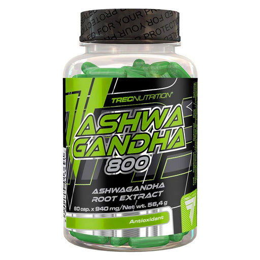 Trec Nutrition Ashwagandha 800 - 60 caps | High-Quality Health and Wellbeing | MySupplementShop.co.uk