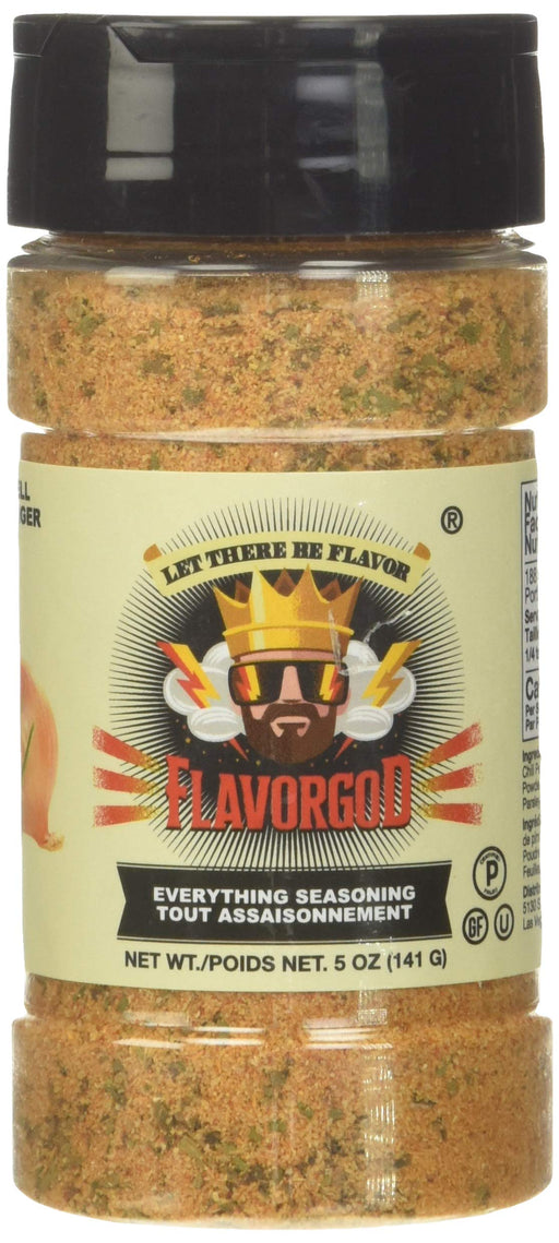 FlavorGod Everything Seasoning - 141g | High-Quality Health Foods | MySupplementShop.co.uk