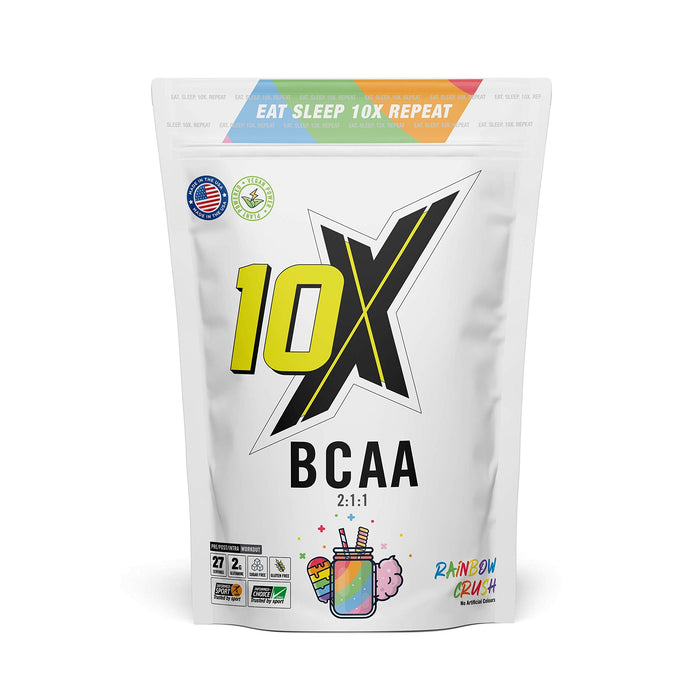 10X Athletic BCAA 243g Blue Slush | High-Quality Health & Personal Care | MySupplementShop.co.uk