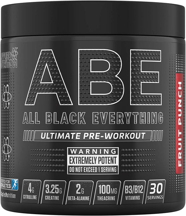 Applied Nutrition ABE (All Black Everything) Ultimate Preworkout 315g | High-Quality Vitamins & Supplements | MySupplementShop.co.uk