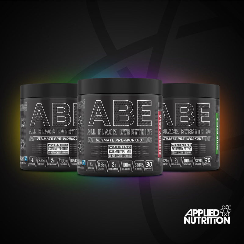 Applied Nutrition ABE (All Black Everything) Ultimate Preworkout 315g | High-Quality Vitamins & Supplements | MySupplementShop.co.uk