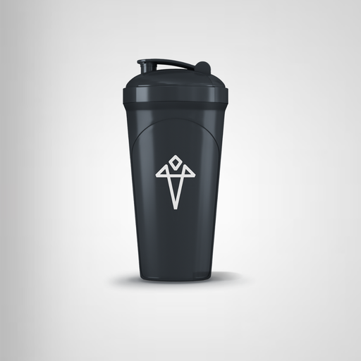 HMN24 Shaker 600ml Grey | High-Quality Sports & Nutrition | MySupplementShop.co.uk