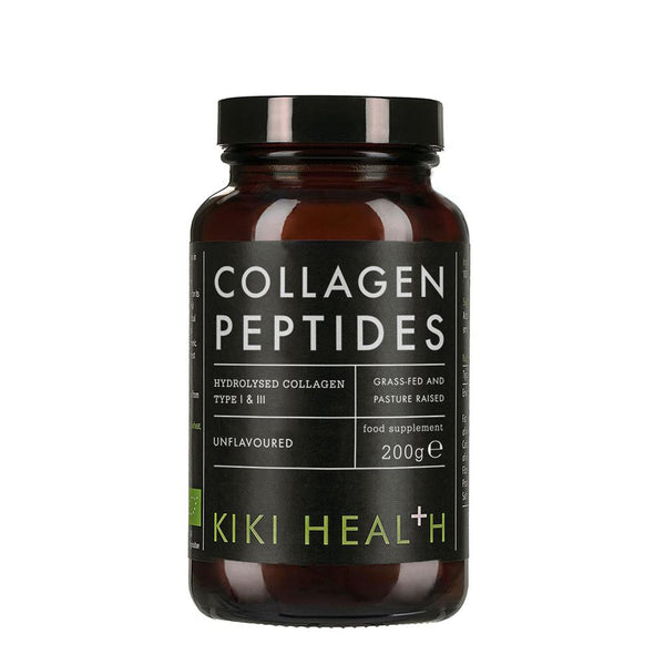 KIKI Health Collagen Bovine Peptides Powder - 200g | High-Quality Hair and Nails | MySupplementShop.co.uk