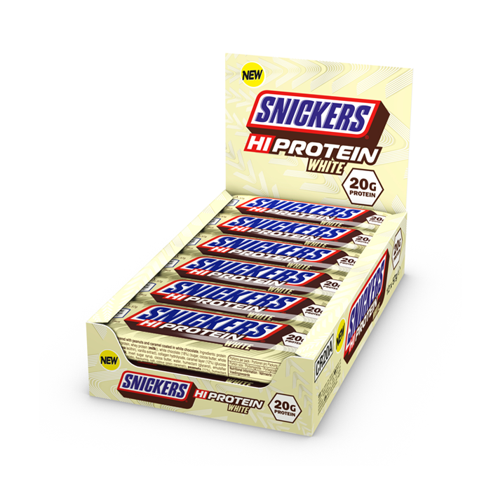 Snickers Hi-Protein Bars 12 x 55g | High-Quality Sports Nutrition | MySupplementShop.co.uk