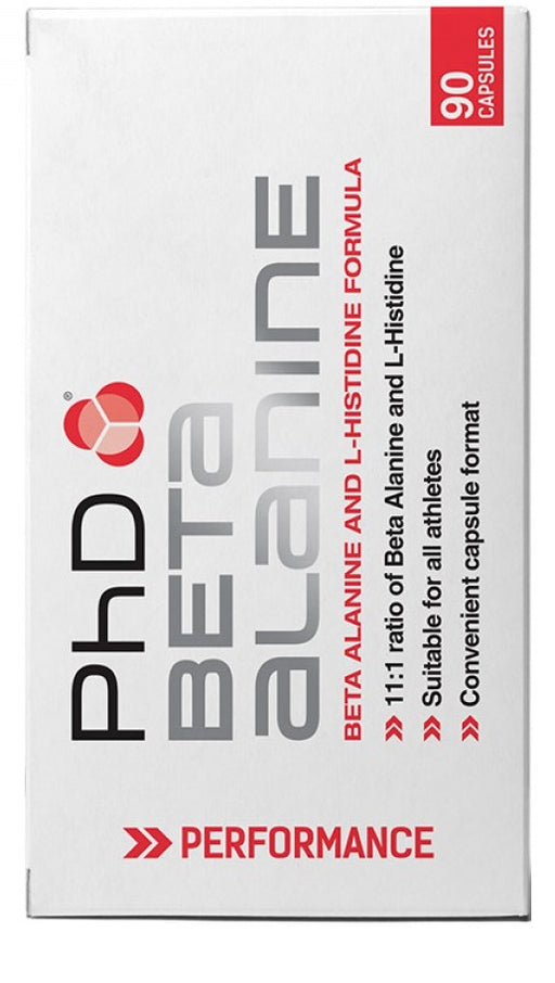 PhD Beta Alanine - 90 caps | High-Quality Amino Acids and BCAAs | MySupplementShop.co.uk