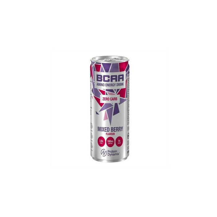 Protein Dynamix BCAA Amino Energy 24 x 500ml - Mixed Berry - BCAA Supplement at MySupplementShop by Protein Dynamix