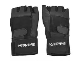 BioTechUSA Accessories Houston Gloves, Black - Medium | High-Quality Accessories | MySupplementShop.co.uk