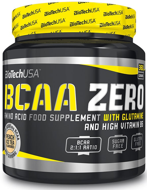 BioTechUSA BCAA Zero, Green Apple - 360 grams | High-Quality Amino Acids and BCAAs | MySupplementShop.co.uk