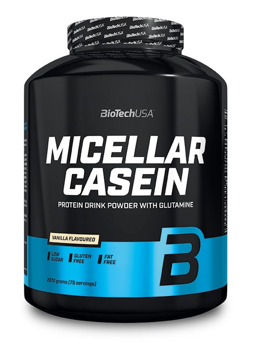 BioTechUSA Micellar Casein, Strawberry - 2270 grams - Protein at MySupplementShop by BioTechUSA