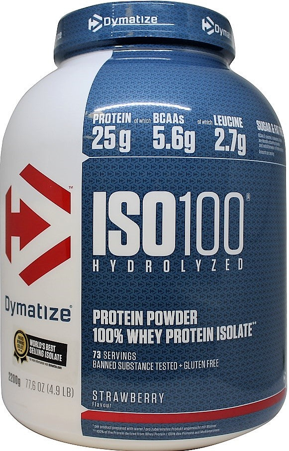 Dymatize ISO-100, Fudge Brownie - 2200 grams | High-Quality Protein | MySupplementShop.co.uk