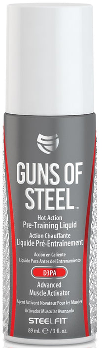 Pro Tan Guns of Steel, Hot Action Pre-Training Liquid 89ml - Default Title - Accessories at MySupplementShop by Pro Tan