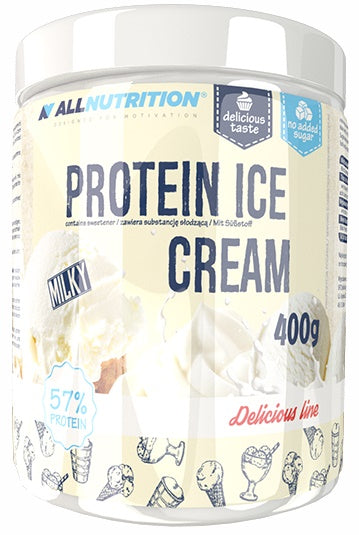 Allnutrition Protein Ice Cream, Milky - 400 grams | High-Quality Health Foods | MySupplementShop.co.uk