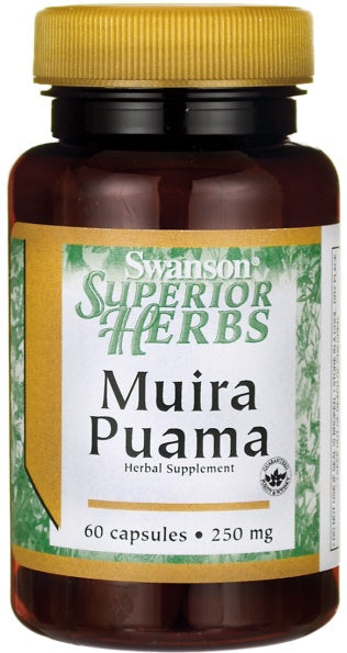 Swanson Muira Puama, 250mg (10:1) - 60 caps | High-Quality Health and Wellbeing | MySupplementShop.co.uk