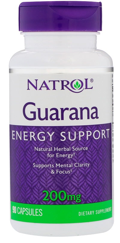 Natrol Guarana, 200mg - 90 caps - Slimming and Weight Management at MySupplementShop by Natrol