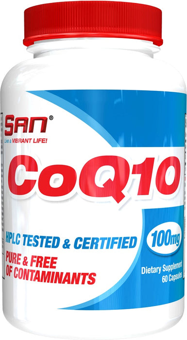 SAN CoQ10, 100mg - 60 caps - Default Title - Health and Wellbeing at MySupplementShop by SAN