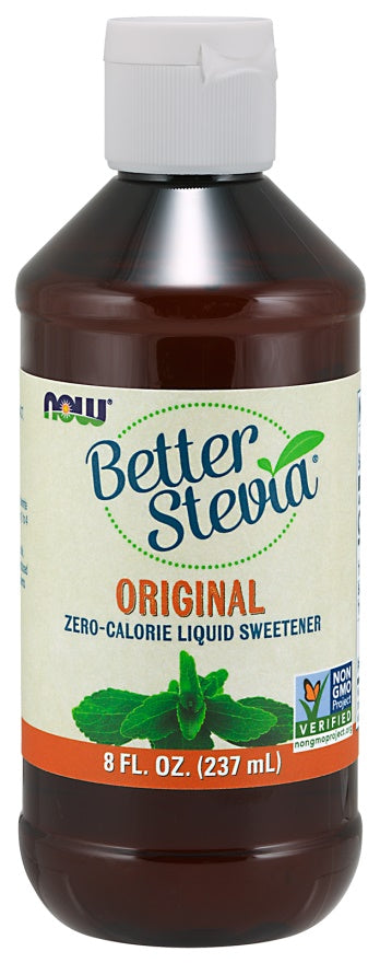 NOW Foods Better Stevia Liquid, Organic - 237 ml. | High-Quality Sugar Substitutes | MySupplementShop.co.uk