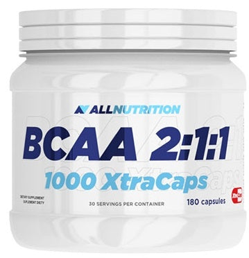 Allnutrition BCAA 2:1:1 1000 Xtra Caps - 180 caps - Vitamins, Minerals & Supplements at MySupplementShop by Allnutrition