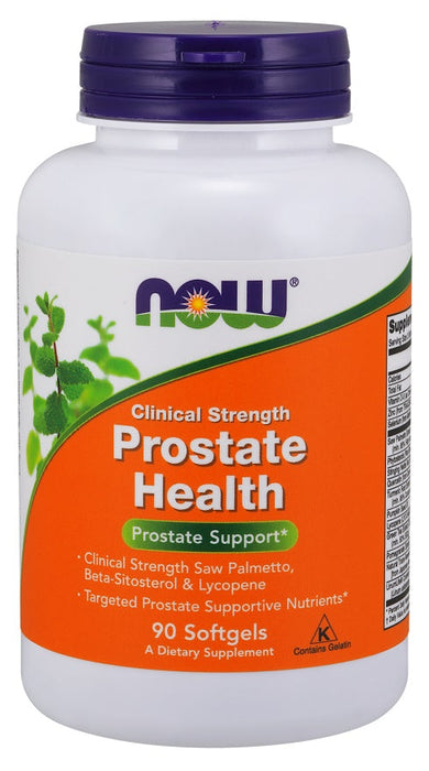 NOW Foods Prostate Health Clinical Strength - 90 softgels - Sexual Health at MySupplementShop by NOW Foods