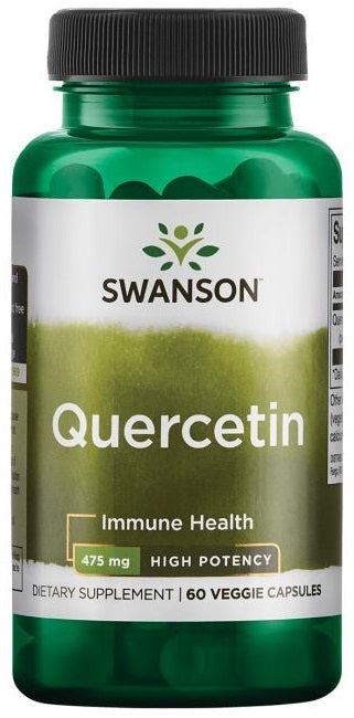 Swanson Quercetin, 475mg High Potency - 60 vcaps - Health and Wellbeing at MySupplementShop by Swanson