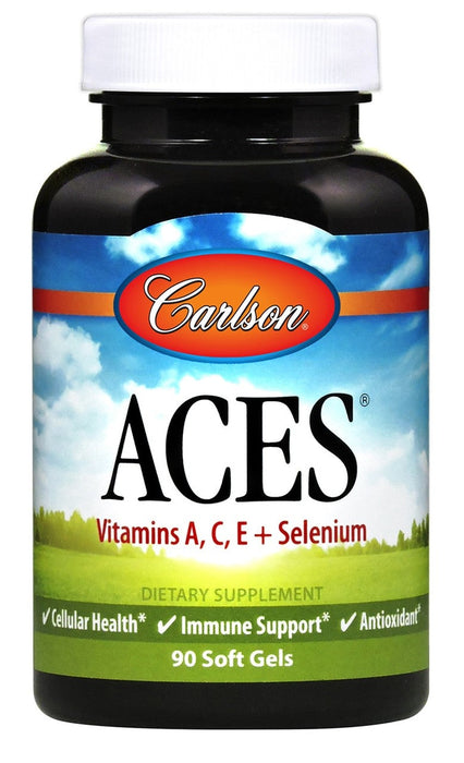 Carlson Labs ACES - 90 softgels - Vitamins & Minerals at MySupplementShop by Carlson Labs