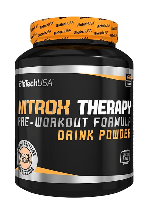 BioTechUSA Nitrox Therapy, Cranberry - 680 grams | High-Quality Pre & Post Workout | MySupplementShop.co.uk