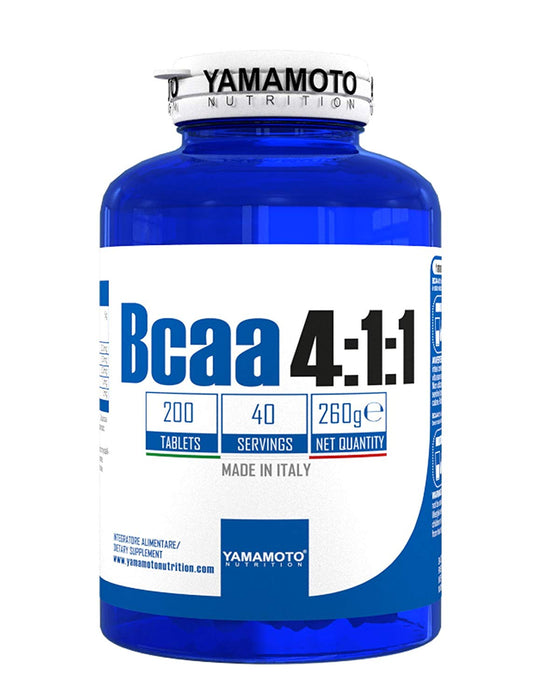 Yamamoto Nutrition BCAA 4:1:1 - 200 tablets - Default Title - Sports Supplements at MySupplementShop by Yamamoto Nutrition