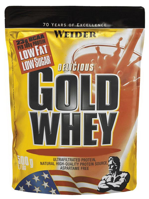 Weider Gold Whey, Strawberry Cream - 500 grams | High-Quality Protein | MySupplementShop.co.uk