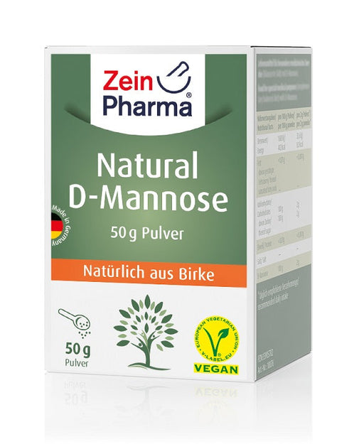 Zein Pharma Natural D-Mannose Powder - 50g | High-Quality Health and Wellbeing | MySupplementShop.co.uk